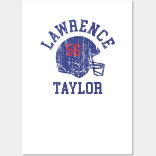 Lawrence Taylor New York G Helmet Font Posters and Art